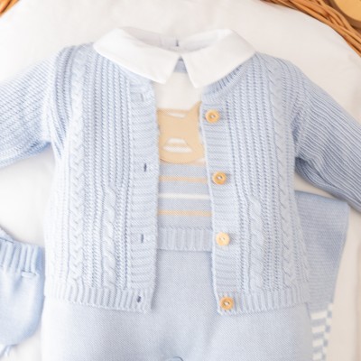  Saída de Maternidade Felipe - Azul Bebê